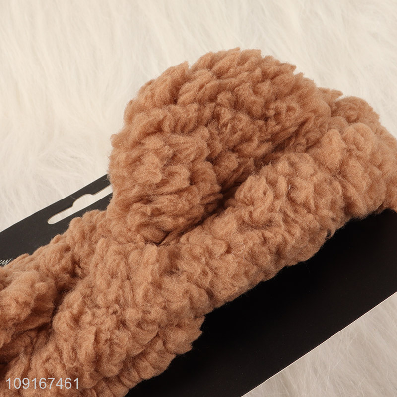 New Product Fluffy Elastic Make-Up Headband Soft Face Washing Headband