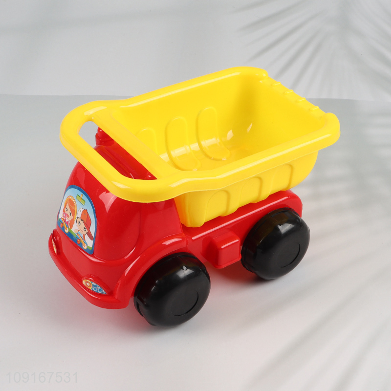 High Quality Plastic Kids Beach Toys Sand Toy Set with Sand Bucket