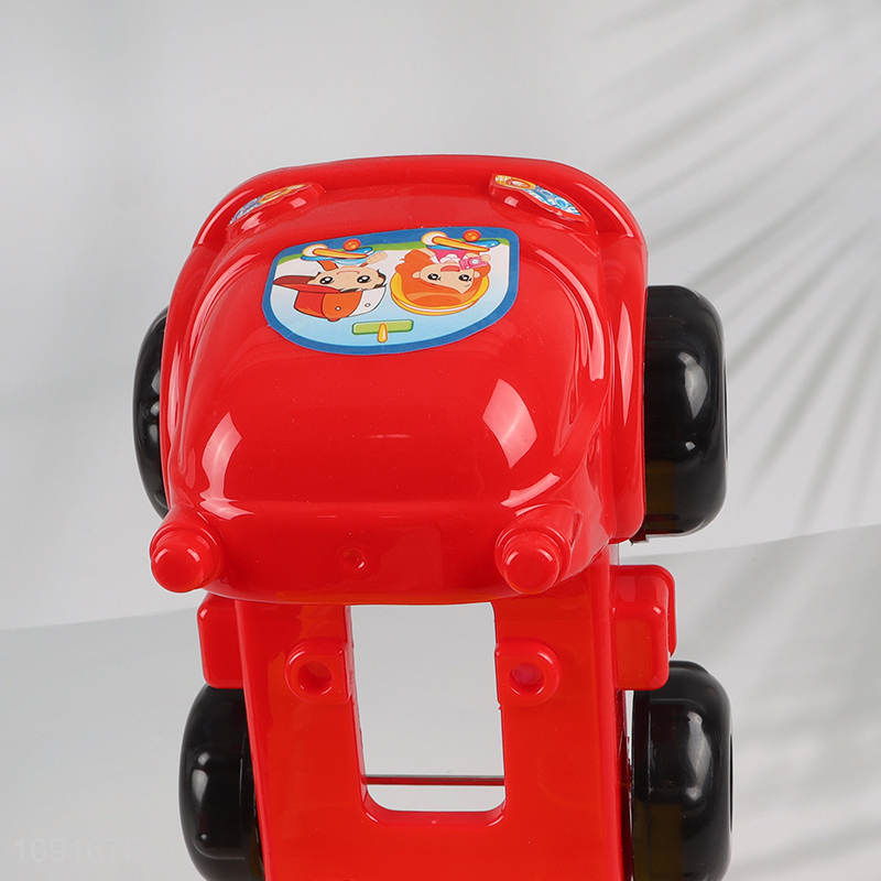 High Quality Plastic Kids Beach Toys Sand Toy Set with Sand Bucket