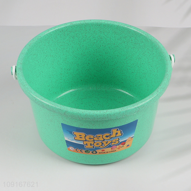 High Quality Plastic Beach Toys Sand Toys Set with Sand Shovel & Rake