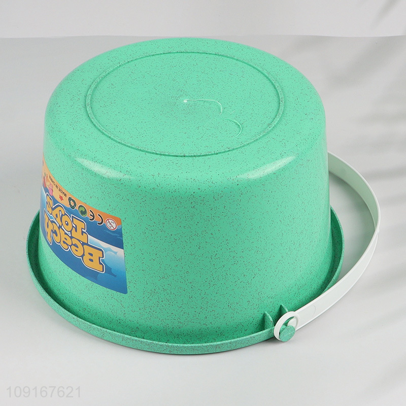 High Quality Plastic Beach Toys Sand Toys Set with Sand Shovel & Rake