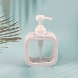 Good Quality 300ML Clear Liquid Soap Dispenser with Pump for Bathroom Kitchen