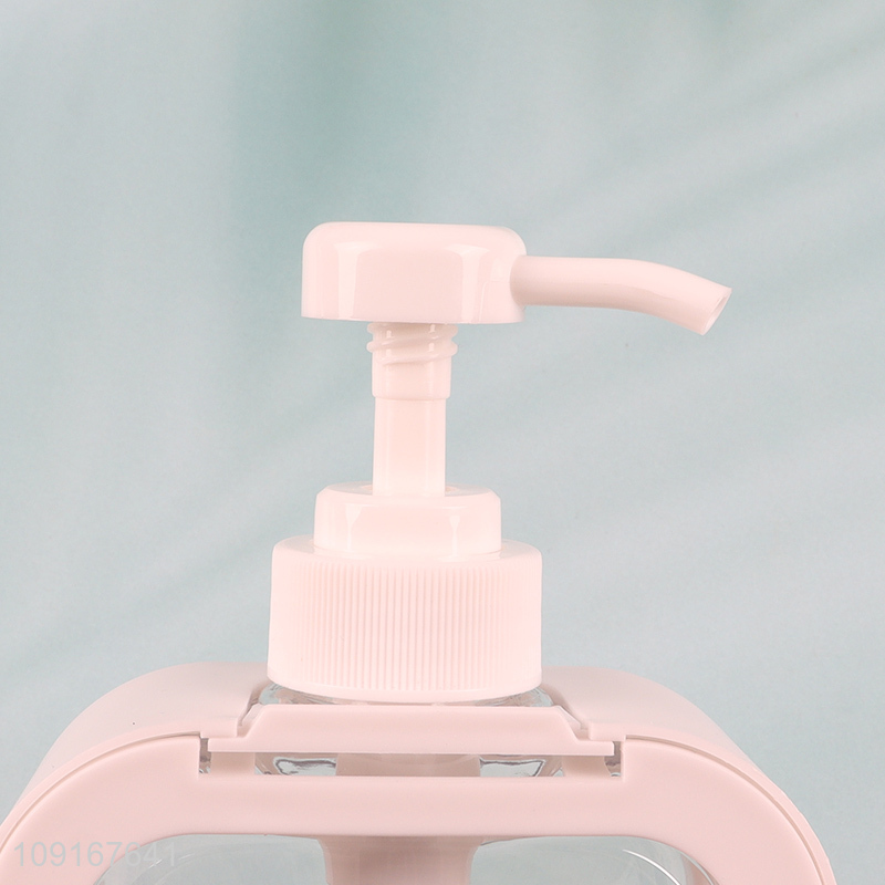 Good Quality 300ML Clear Liquid Soap Dispenser with Pump for Bathroom Kitchen