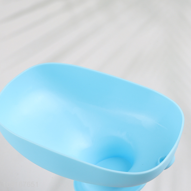 New Arrival Soap Dish with Suction Cup Self Draining Soap Bar Holder