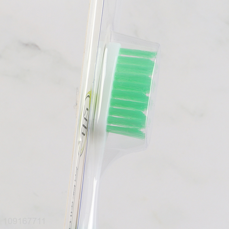 Factory Supply Nylon Bristles Plastic Toothbrush Manual Toothbrush for Adults