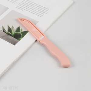 Hot Selling Ceramic Fruit and Vegetable Paring Knife with Protective Sheath