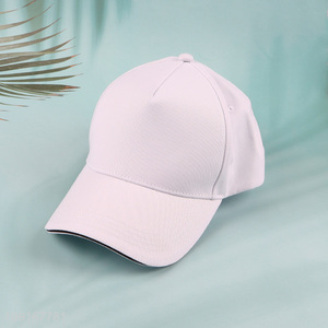 Factory Price Custom Logo Cotton Baseball Cap Adjustable Baseball Cap