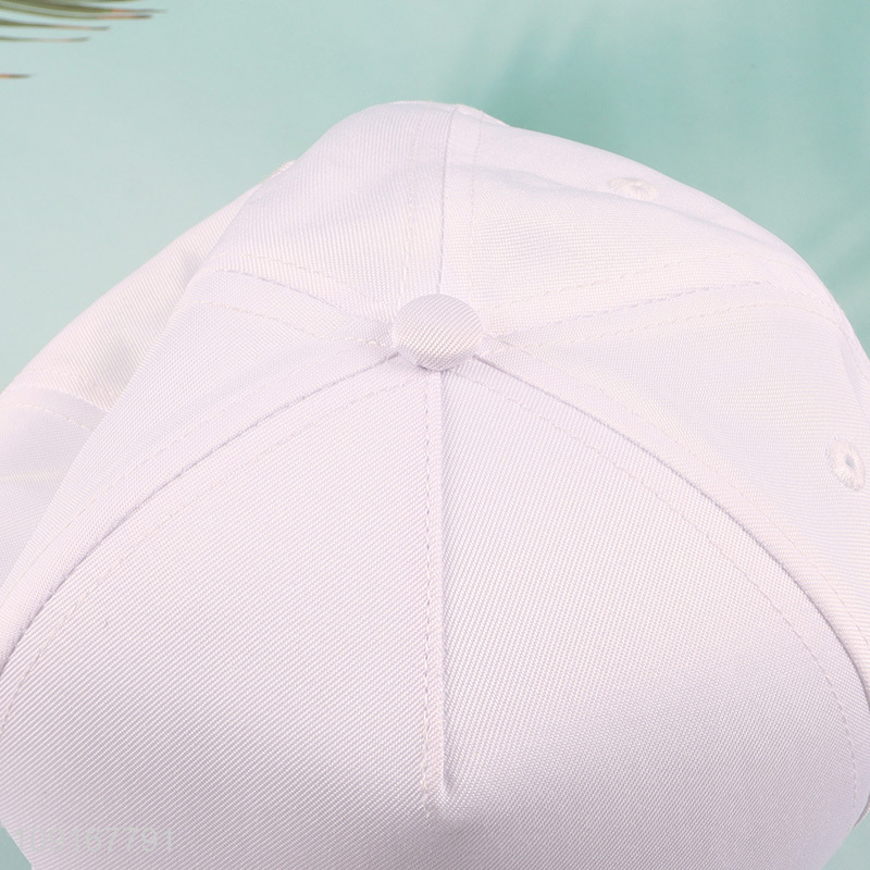 China Imports Custom Logo Adjustable Cotton Baseball Cap for Adults