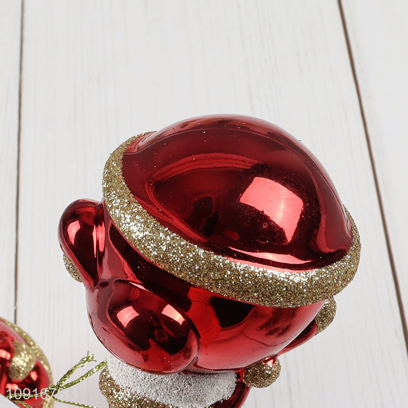 New Arrival 2PCS Santa Claus Hanging Ornaments Christmas Tree Hanging Ornaments