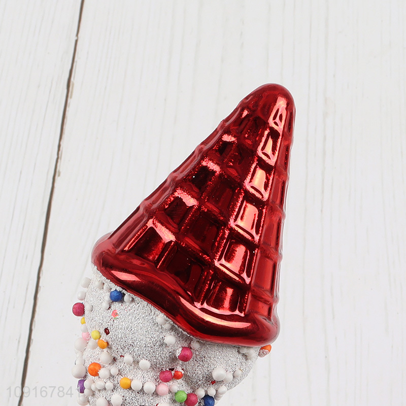 Hot Selling Ice Cream Hanging Ornaments Christmas Tree Hanging Decorations