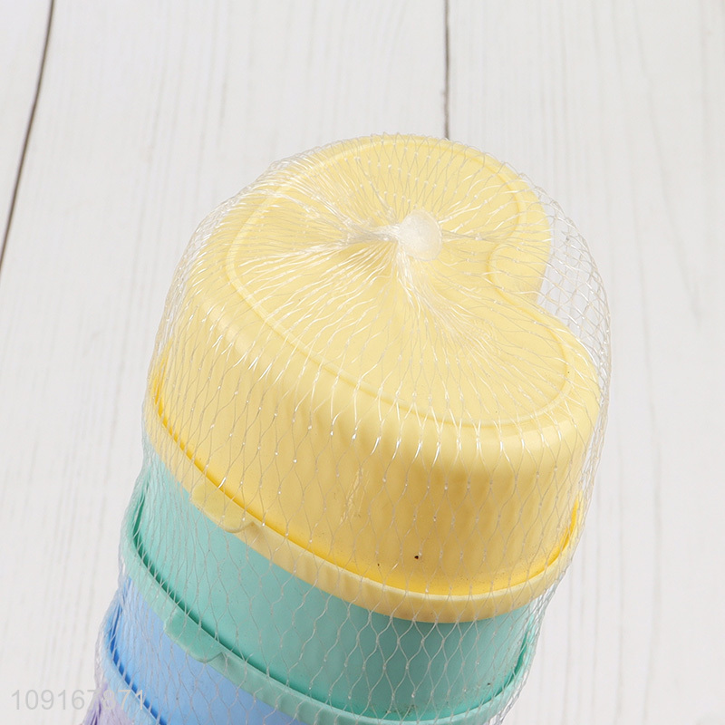 Factory Price 5PCS Mini Heart Shaped Plastic Food Storage Containers Set