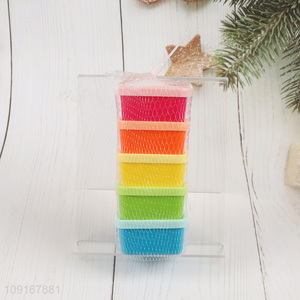 High Quality 5PCS Mini Sqaure Plastic Food Storage Containers with Lids