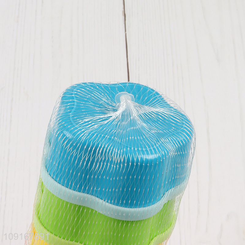 Factory Supply 5PCS Mini Flower Shaped Plastic Food Storage Containers