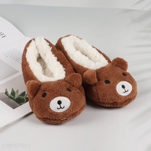 New Arrival Winter Fuzzy House Slippers Non-Slip Indoor Slippers for Kids