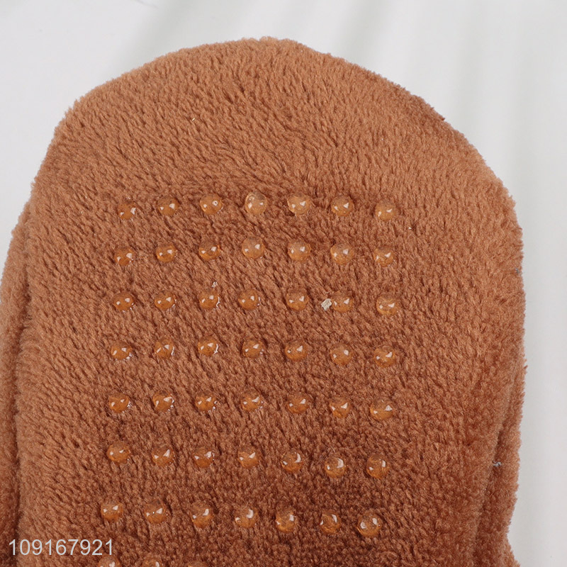 New Arrival Winter Fuzzy House Slippers Non-Slip Indoor Slippers for Kids