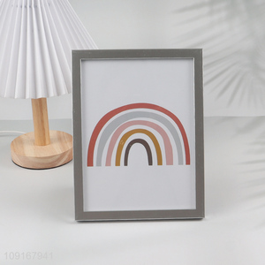 Online Wholesale Plastic Picture Frame Plastic Photo Frame for Desk Decor