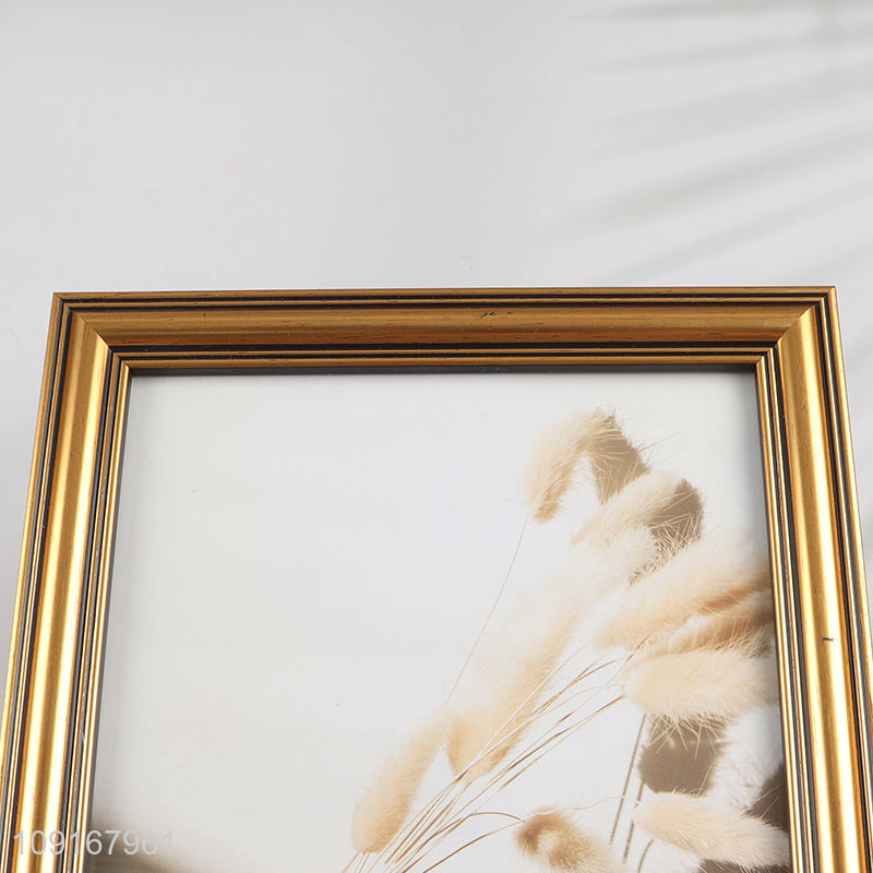 New Arrival Plastic Picture Frame Plastic Photo Frame for Wall or Tabletop