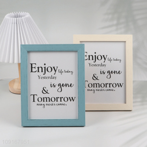 Good Quality Wooden Picture Frame Wooden Photo Frame for Home Decoration