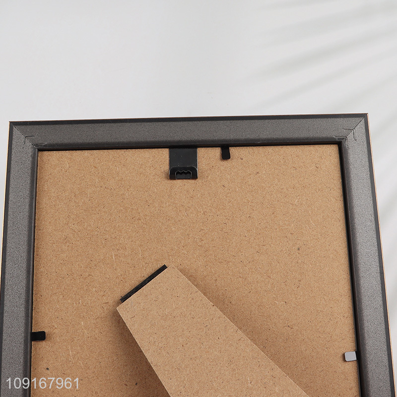 New Arrival Plastic Picture Frame Plastic Photo Frame for Wall or Tabletop