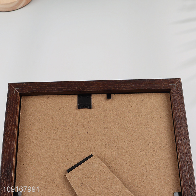 High Quality Wooden Picture Frame for Wall Hanging or Tabletop Standing