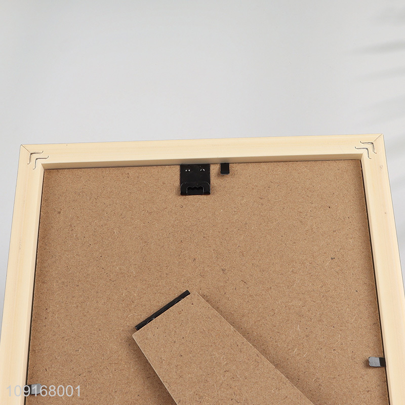 Factory Price Plastic Picture Frame for Tabletop Display and Wall Mounting