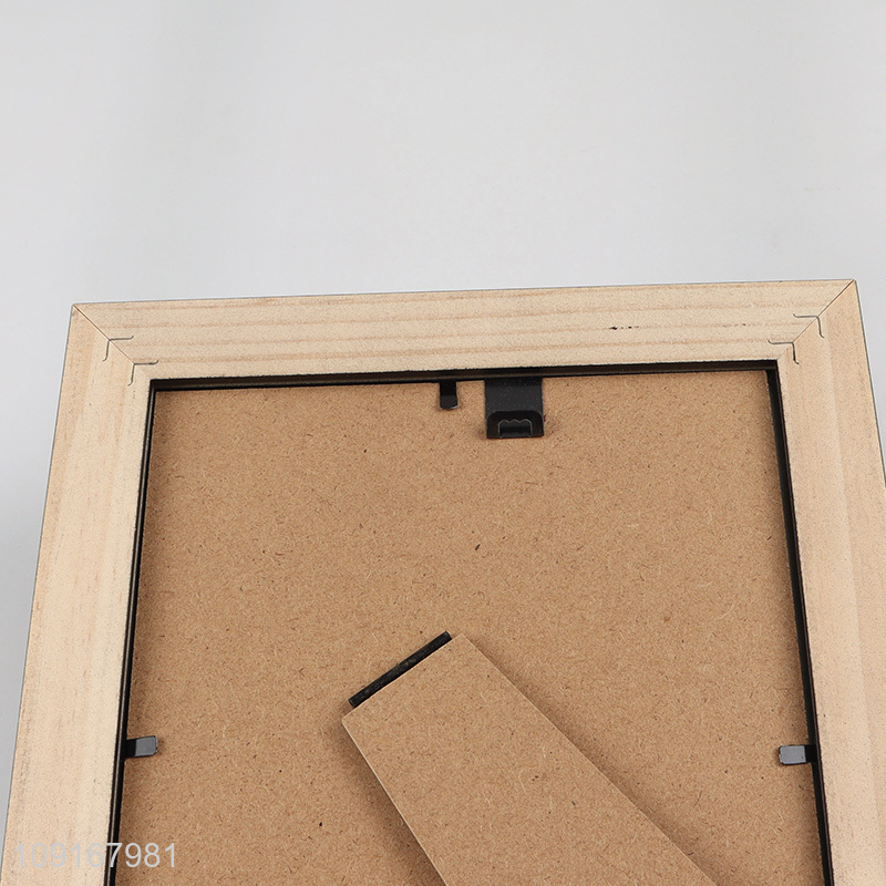New Product Wooden Picture Frame Wooden Photo Frame for Wall or Tabletop