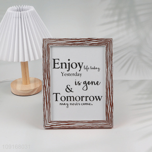 Online Wholesale Plastic Picture Frame for Home Office Living Room Decor
