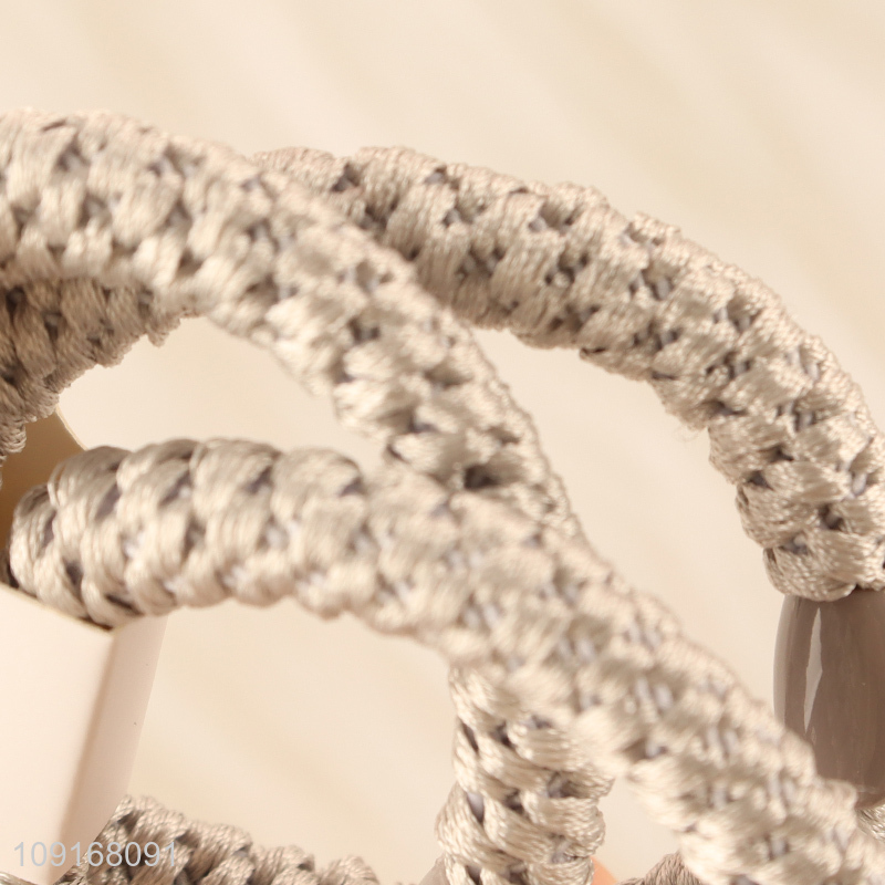Yiwu market simple girls hair rope hair band hiar accessories