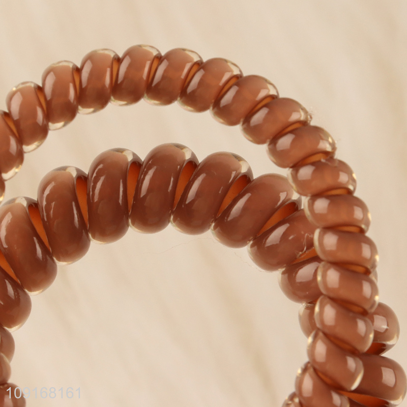 Good price multicolor telephone wire hair rope hair band hiar accessories