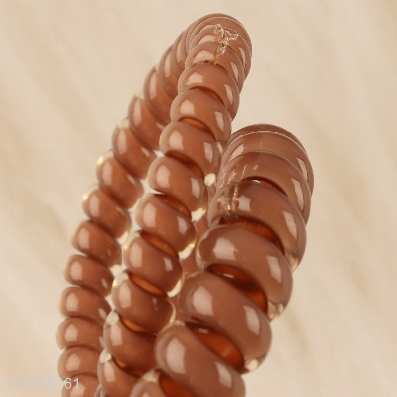 Good price multicolor telephone wire hair rope hair band hiar accessories