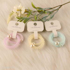 Yiwu market elastic hair rope hair band hiar accessories