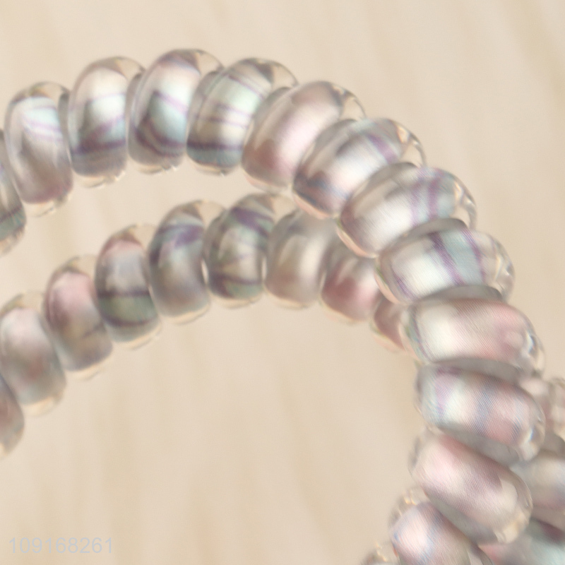 Top quality elastic girls hair rope hair band hiar accessories hair decoration