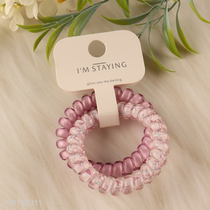 Low price girls fashion hair rope hair band hiar accessories hair decoration