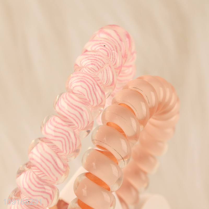 China wholesale tpu hair rope hair band hiar accessories hair decoration