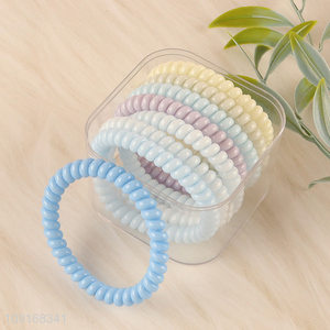 Hot selling candy color hair rope hair band hiar accessories hair decoration