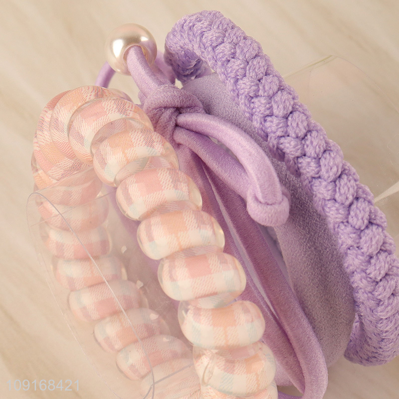 Hot products fashion women hair rope hair band hiar accessories hair decoration