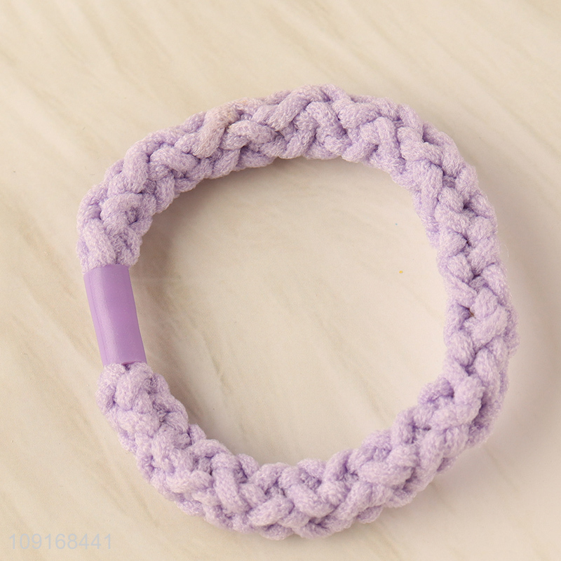 Best quality girls hair rope hair band hiar accessories hair decoration for sale