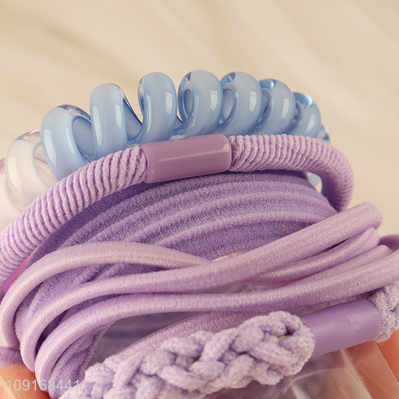 Best quality girls hair rope hair band hiar accessories hair decoration for sale