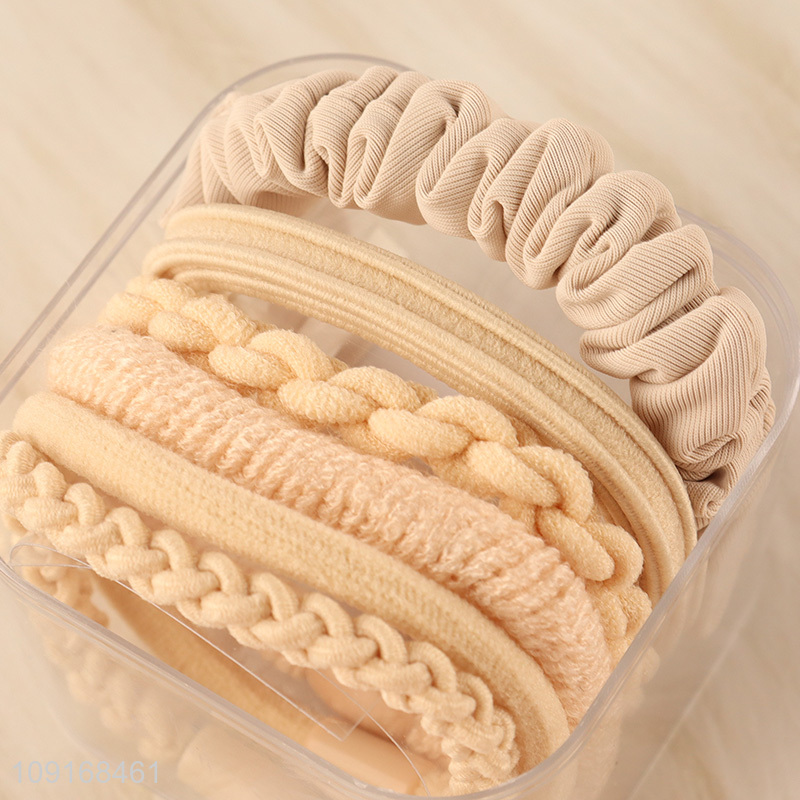 Good sale elastic girls hair rope hair band hiar accessories hair decoration