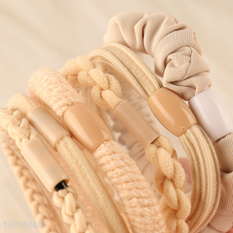 Good sale elastic girls hair rope hair band hiar accessories hair decoration