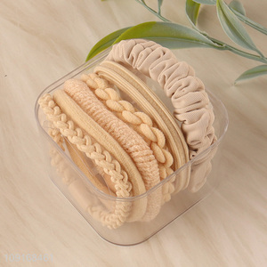 Good sale elastic girls hair rope hair band hiar accessories hair decoration