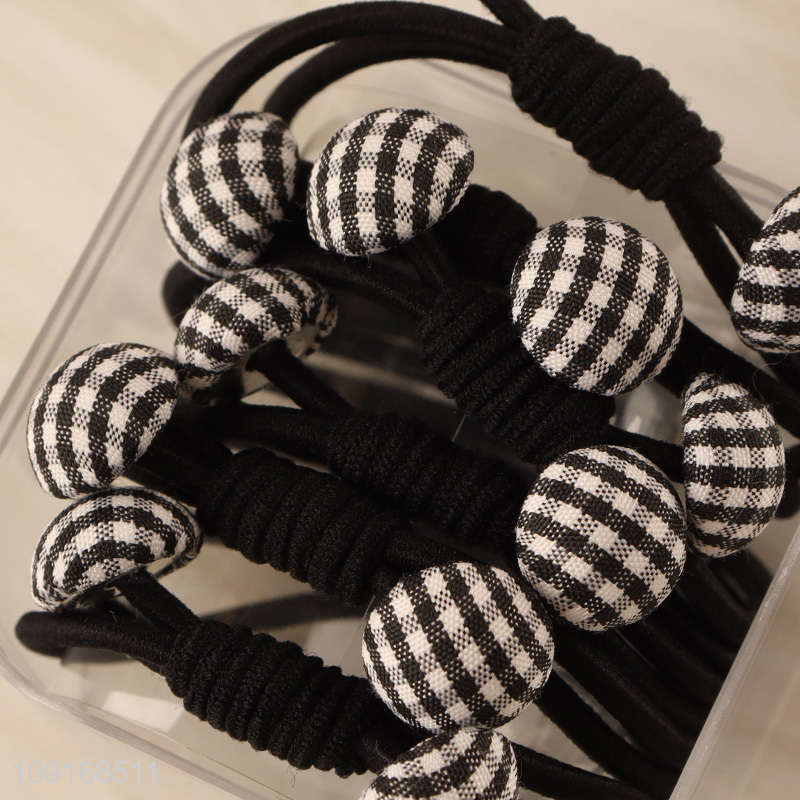 Factory direct sale fashion hair rope hair band hiar accessories hair decoration