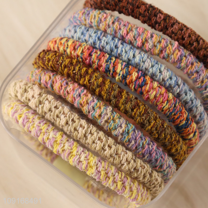 Hot products multicolor elastic hair rope hair band hiar accessories hair decoration