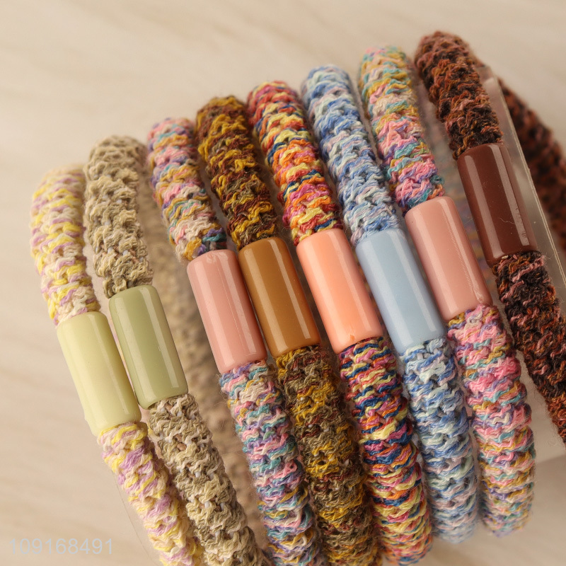 Hot products multicolor elastic hair rope hair band hiar accessories hair decoration