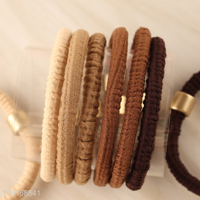 Low price elastic girls hair rope hair band hiar accessories hair decoration