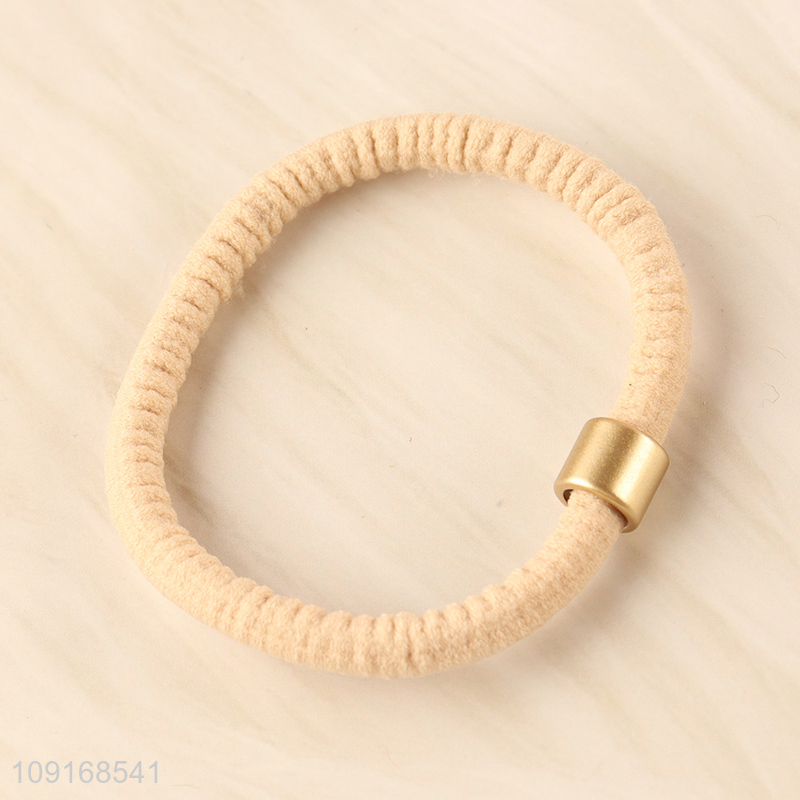 Low price elastic girls hair rope hair band hiar accessories hair decoration