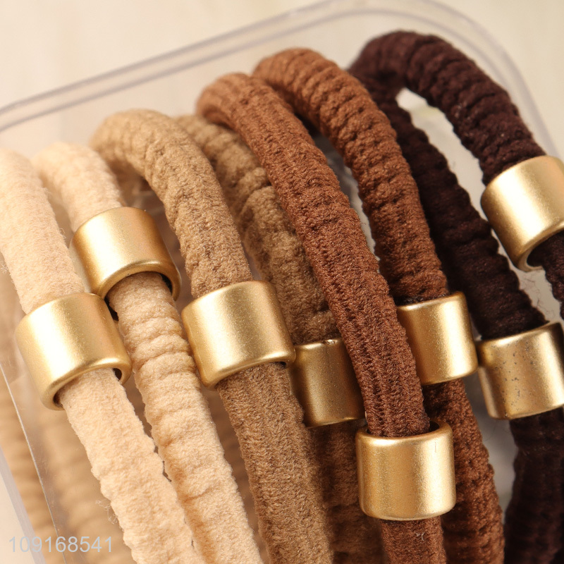 Low price elastic girls hair rope hair band hiar accessories hair decoration