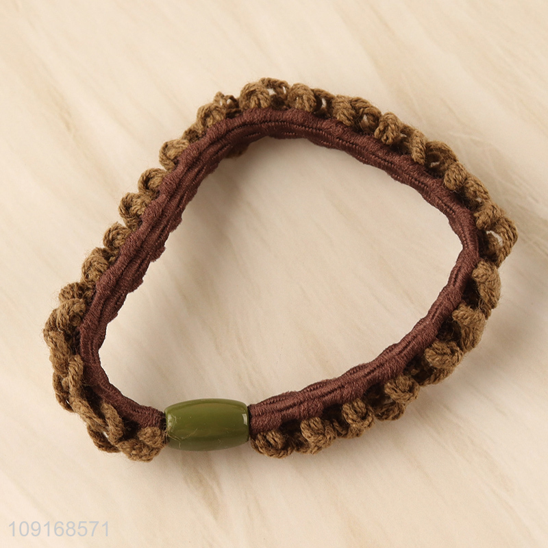 Hot products elastic hair rope hair band hiar accessories hair decoration for sale