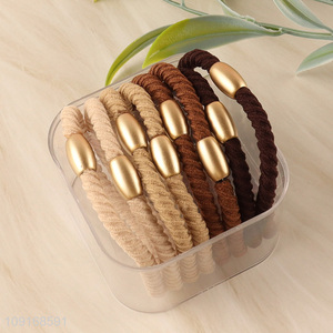 Low price girls hair rope hair band hiar accessories hair decoration for sale