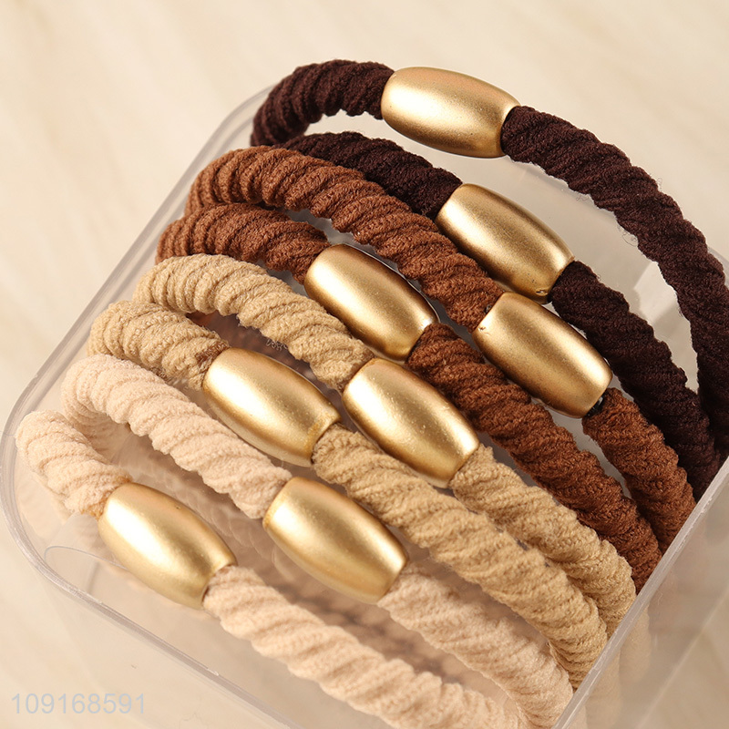 Low price girls hair rope hair band hiar accessories hair decoration for sale